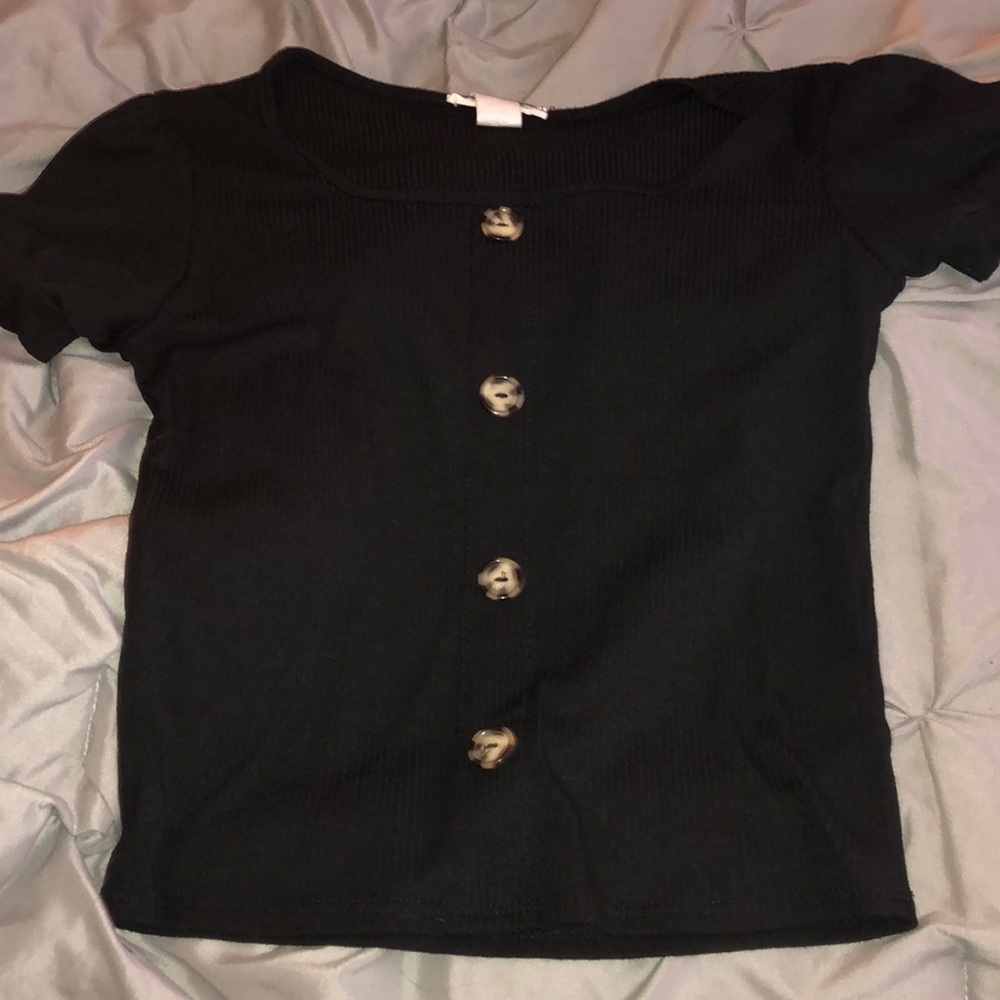 Fitted crop top